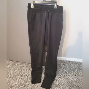 Women's Black Joggers with Drawstrings S